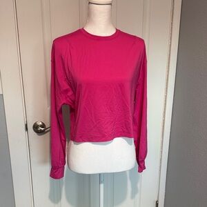 lululemon athletica Fuchsia Long Sleeve Top